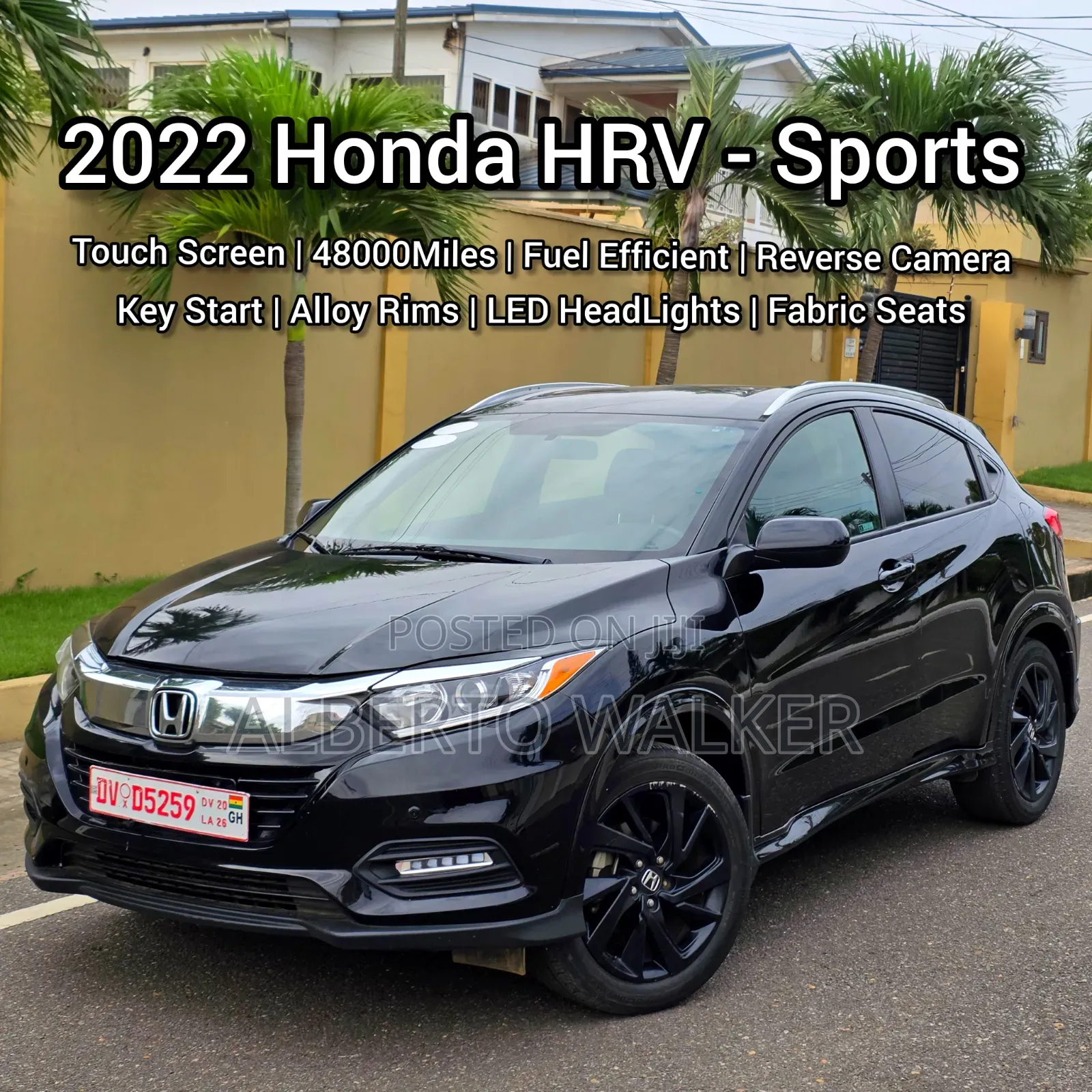 Honda HR-V 2022 Black