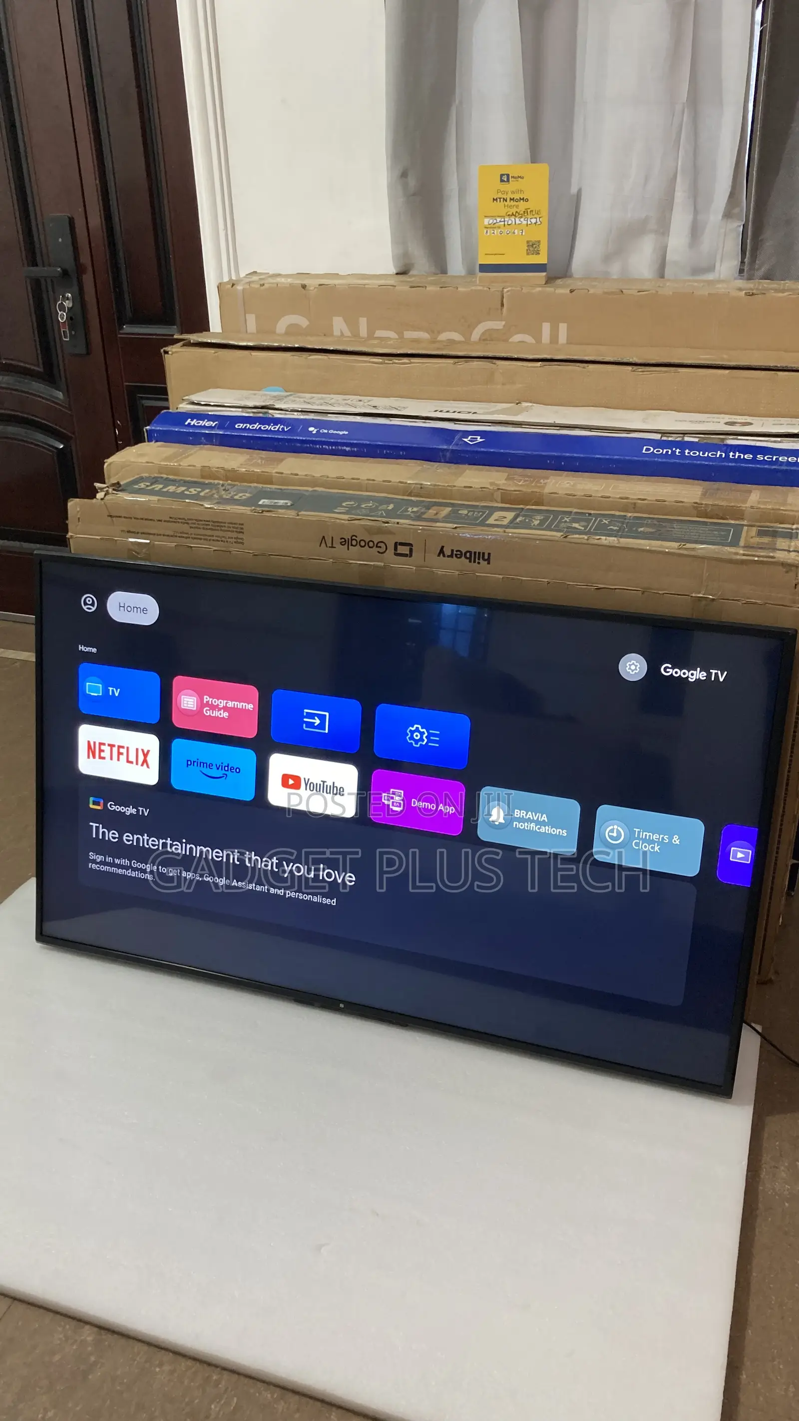 2023/24 55” Sony Bravia UHD Smart TV