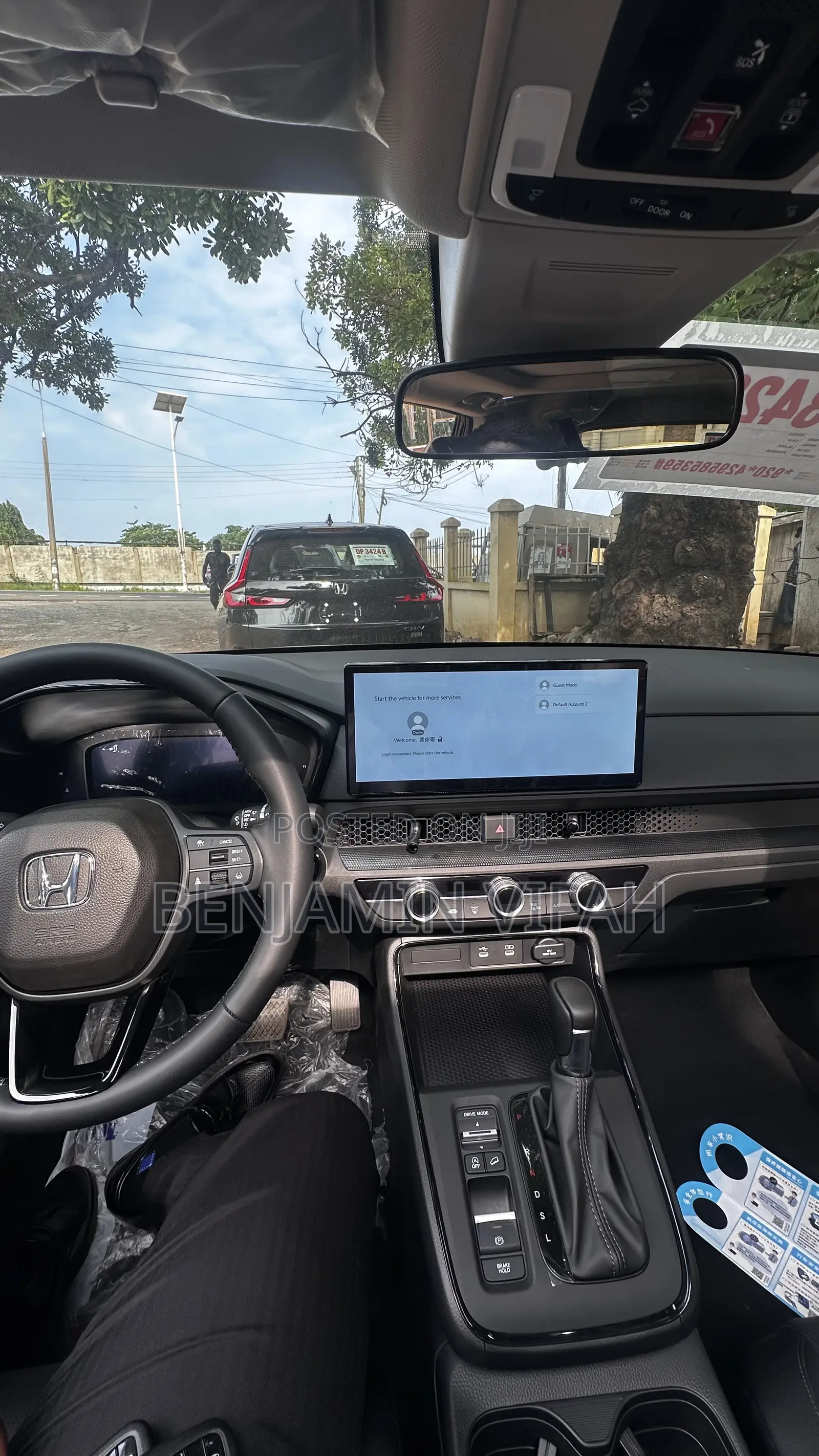 New Honda CR-V EX-L 2026 Black