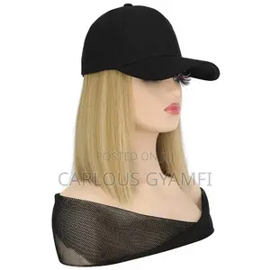 Ladies Cap With Fix Wig