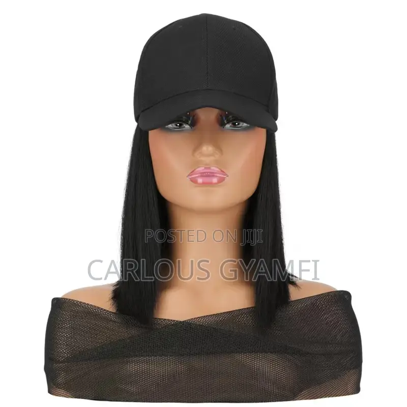 Ladies Cap With Fix Wig