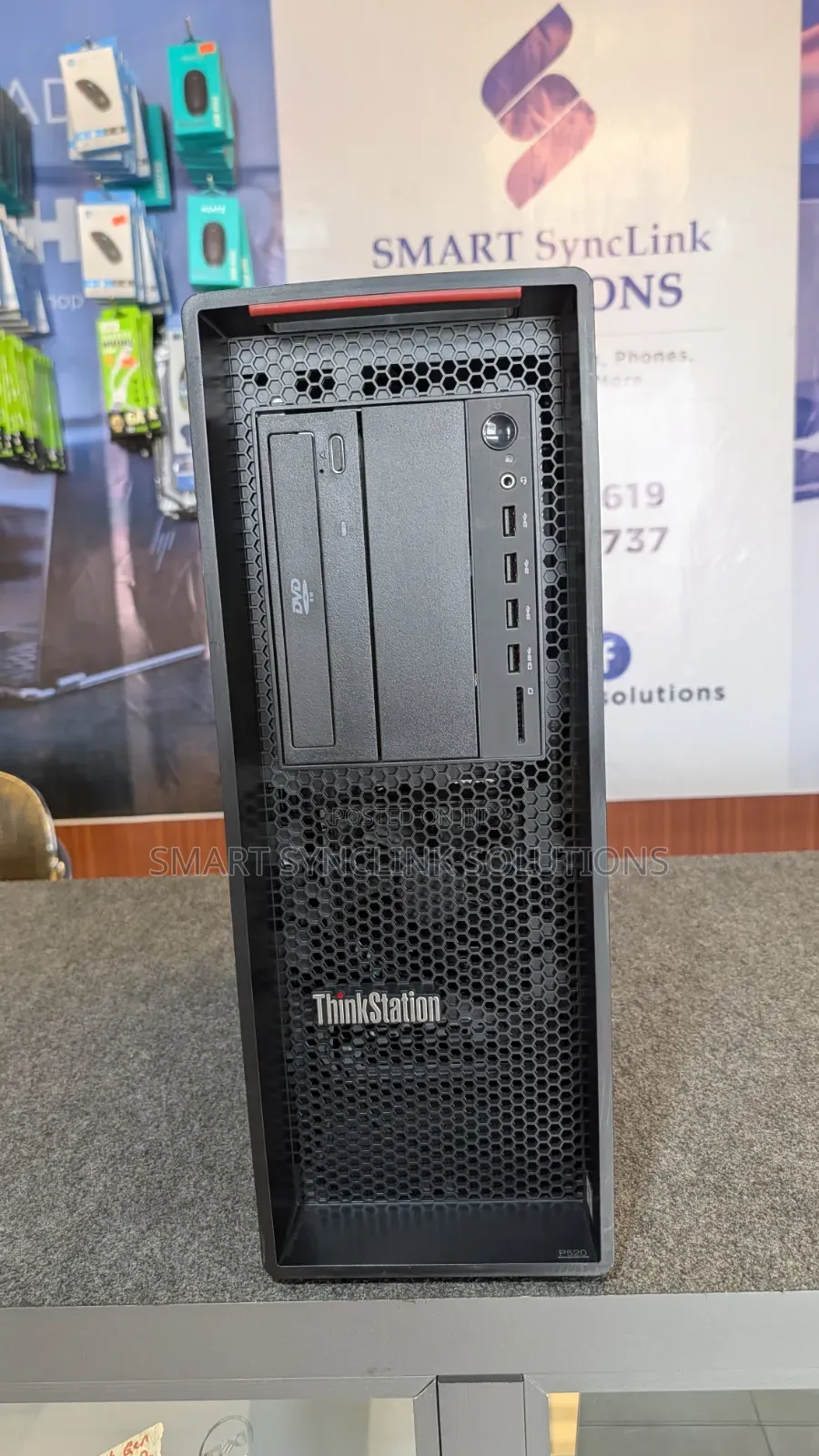 Desktop Computer Lenovo ThinkStation P520 64GB Intel Xeon HDD+SSD 2T
