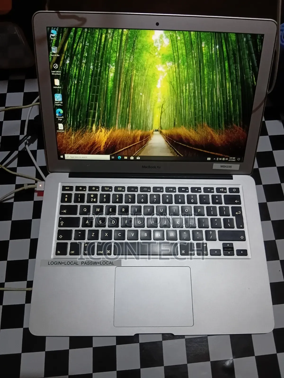 Laptop 8GB Intel Core i5 SSD 256GB