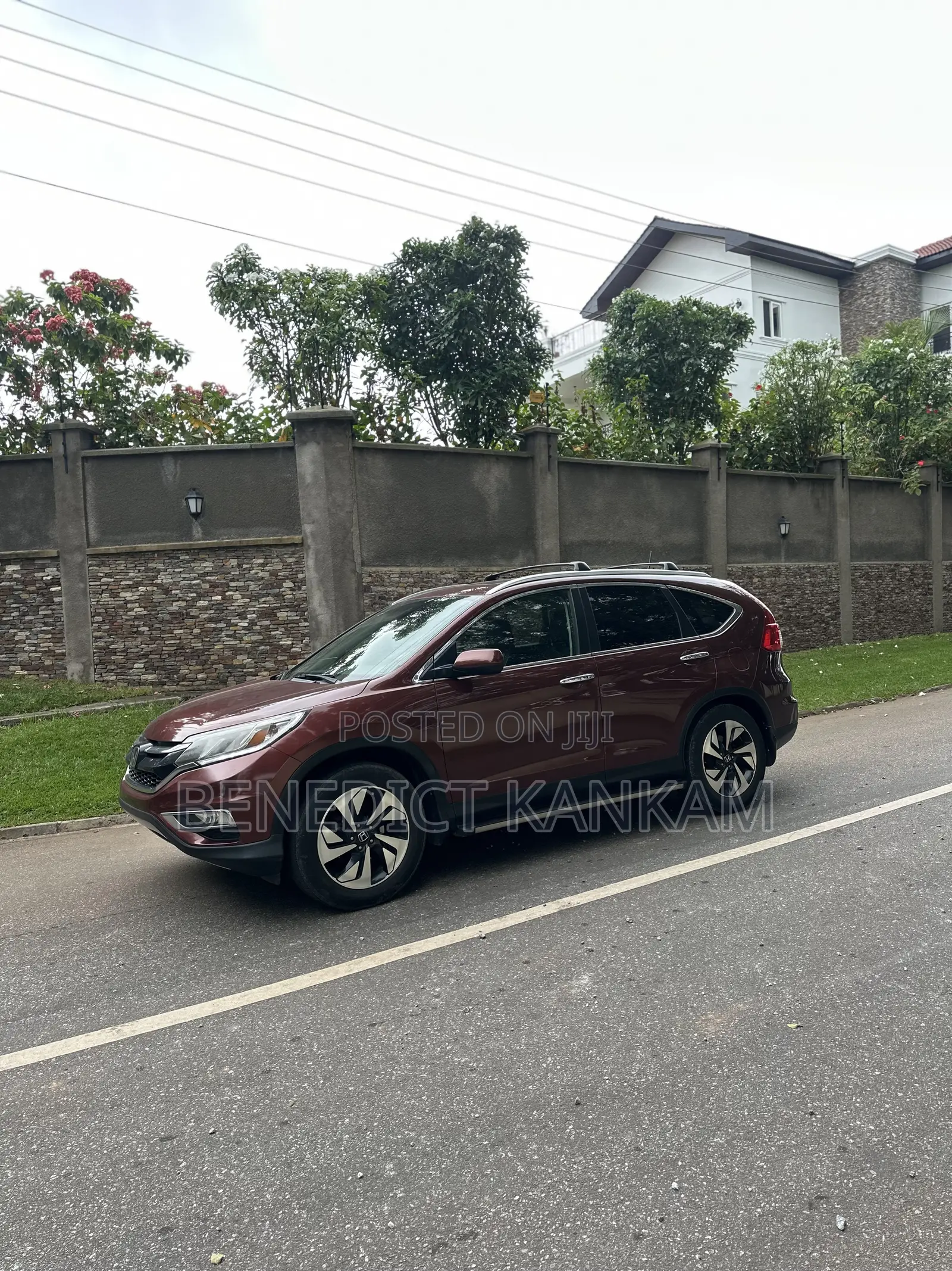 Honda CR-V Touring 4dr SUV AWD (2.4L 4cyl CVT) 2015 Burgundy