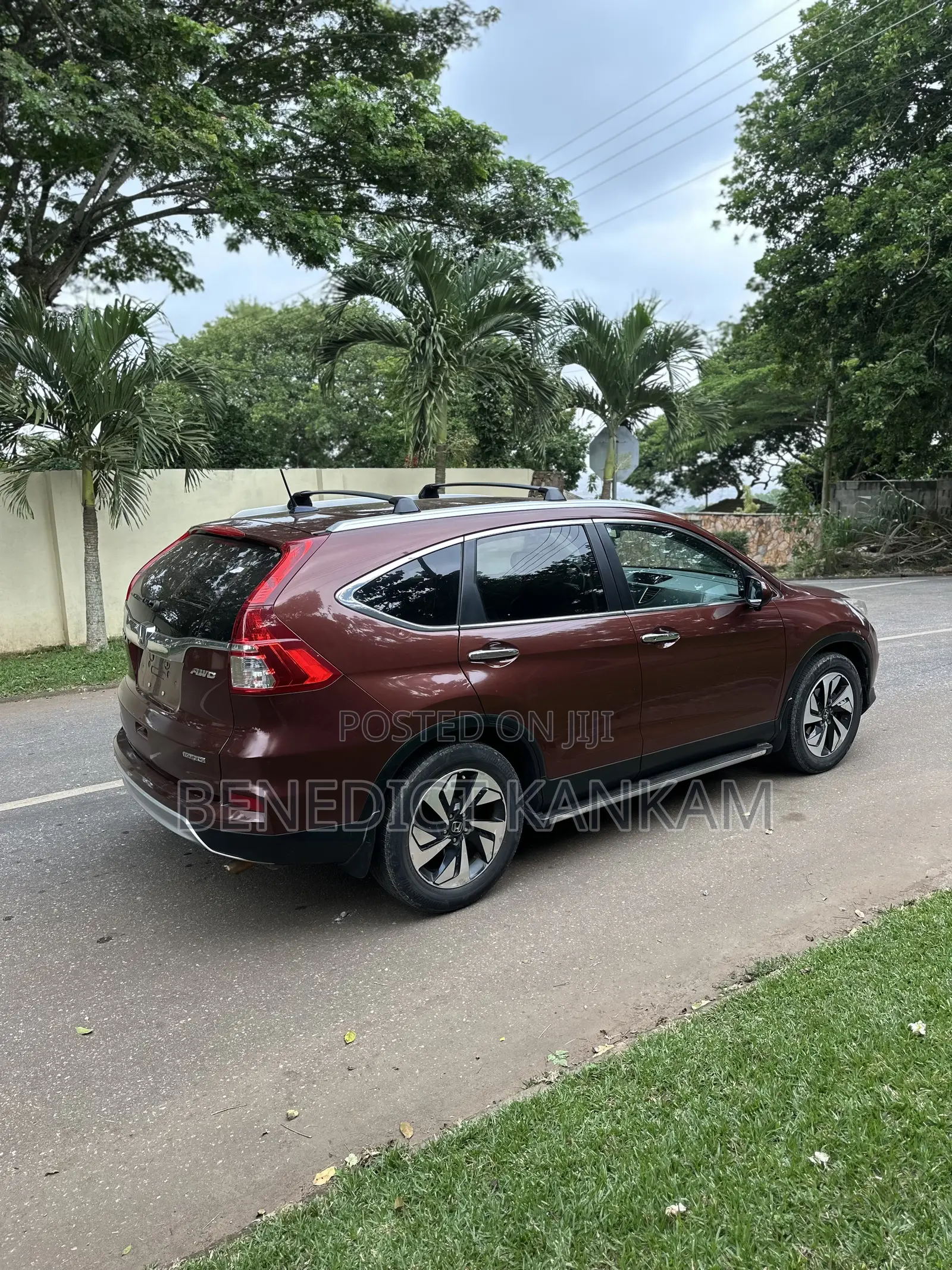 Honda CR-V Touring 4dr SUV AWD (2.4L 4cyl CVT) 2015 Burgundy