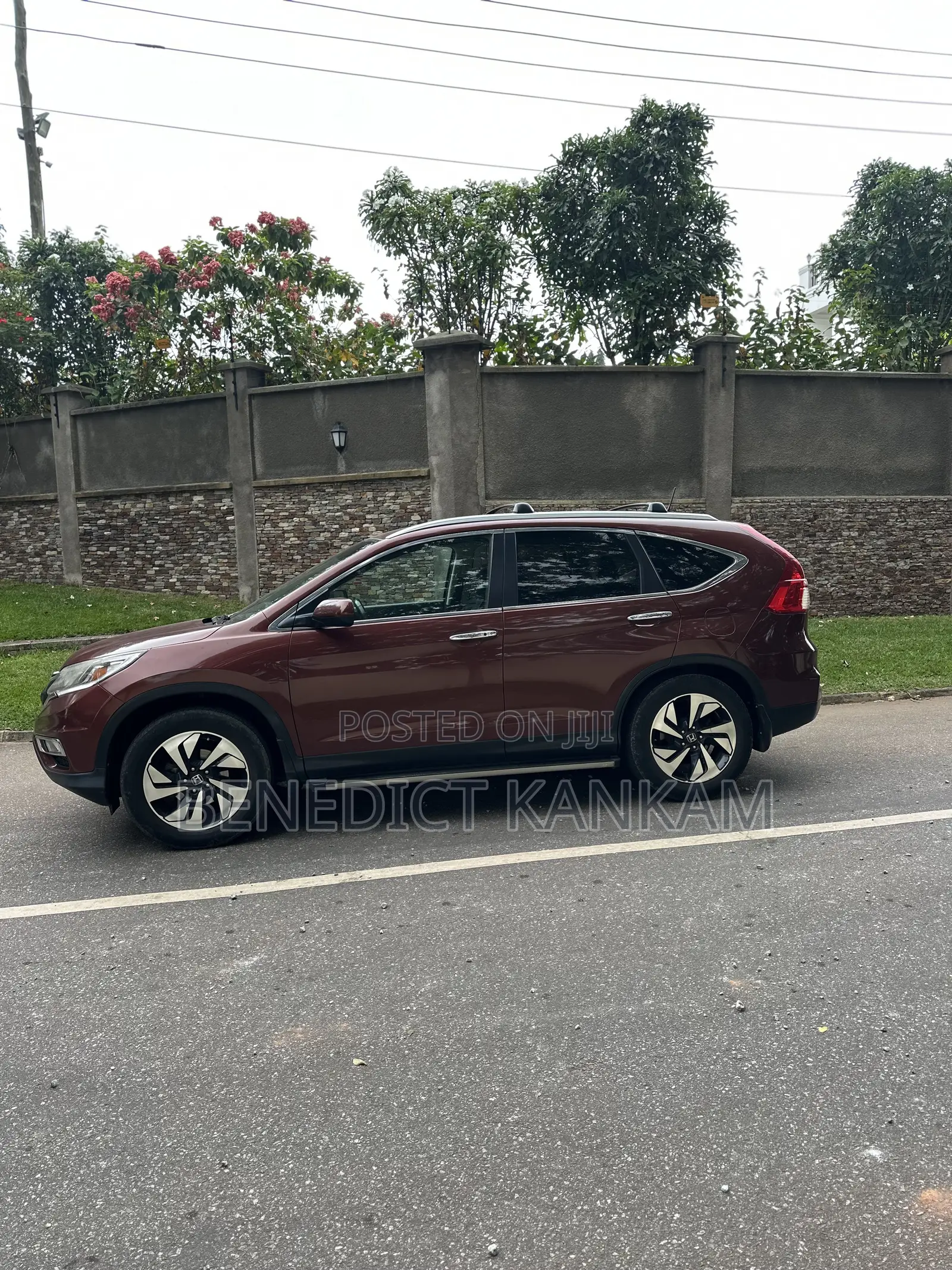 Honda CR-V Touring 4dr SUV AWD (2.4L 4cyl CVT) 2015 Burgundy