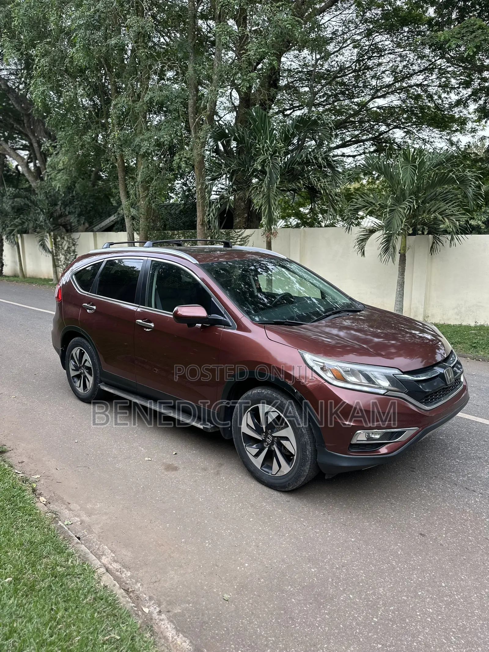 Honda CR-V Touring 4dr SUV AWD (2.4L 4cyl CVT) 2015 Burgundy