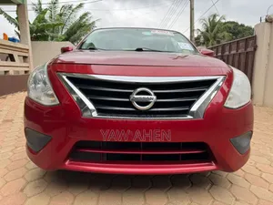 Nissan Versa 1.6 S 4dr Sedan (1.6L 4cyl 4A) 2015 Red