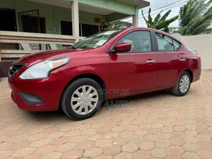 Nissan Versa 1.6 S 4dr Sedan (1.6L 4cyl 4A) 2015 Red