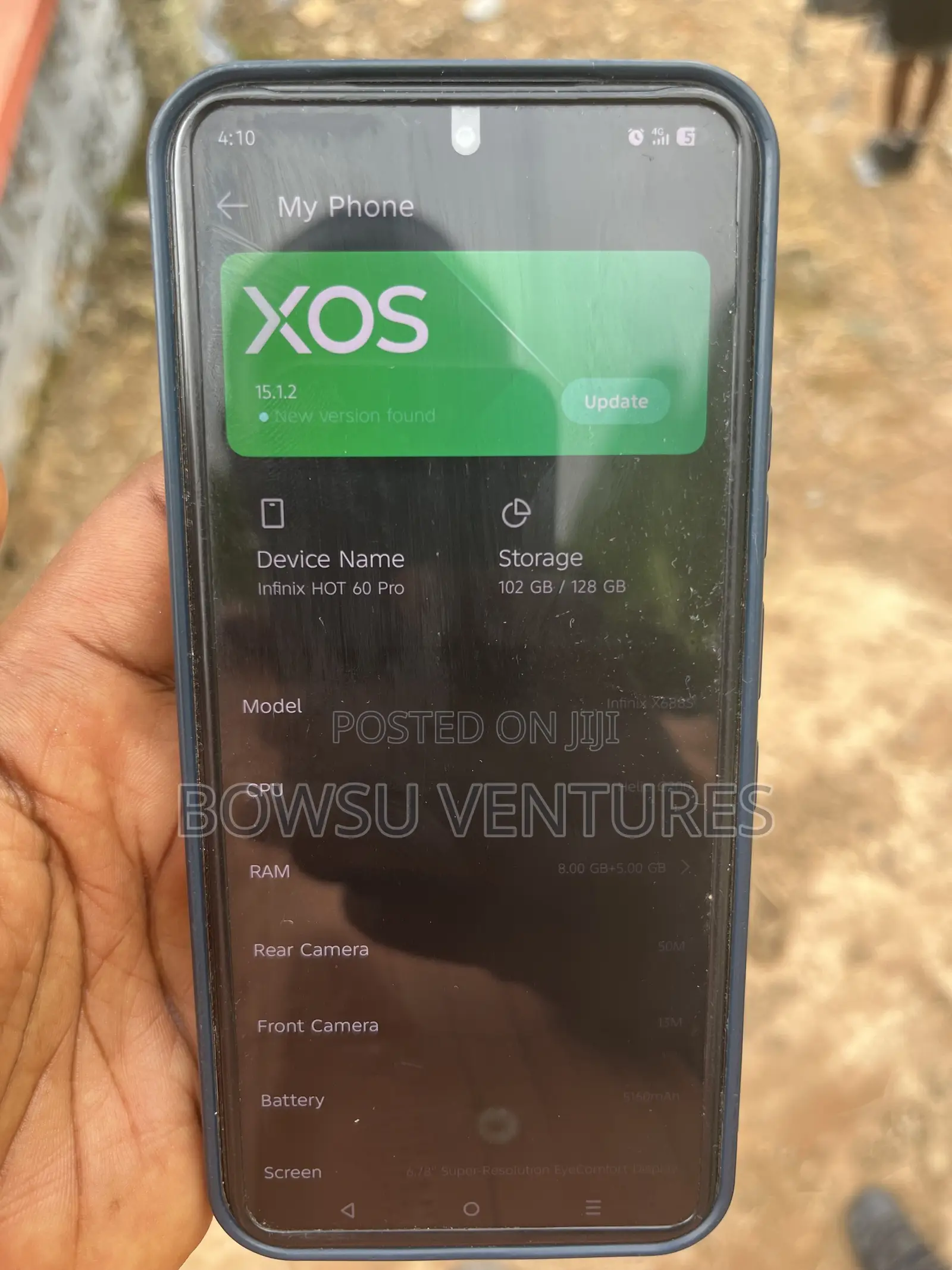 Infinix Hot 60 Pro 128 GB Gray