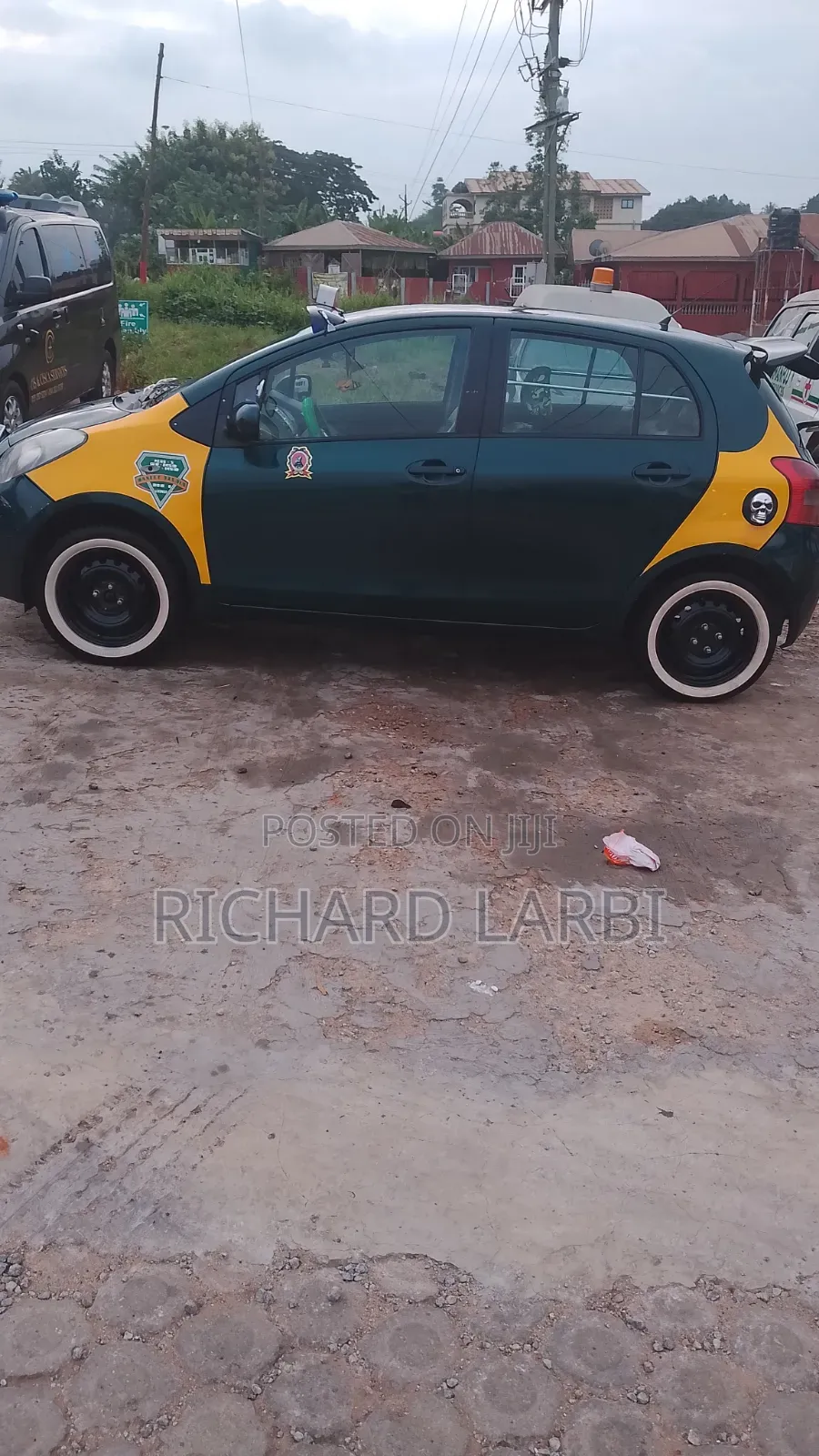 Toyota Yaris 2010 Green