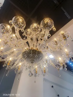 Chandelier LED (Hanging Chrome)