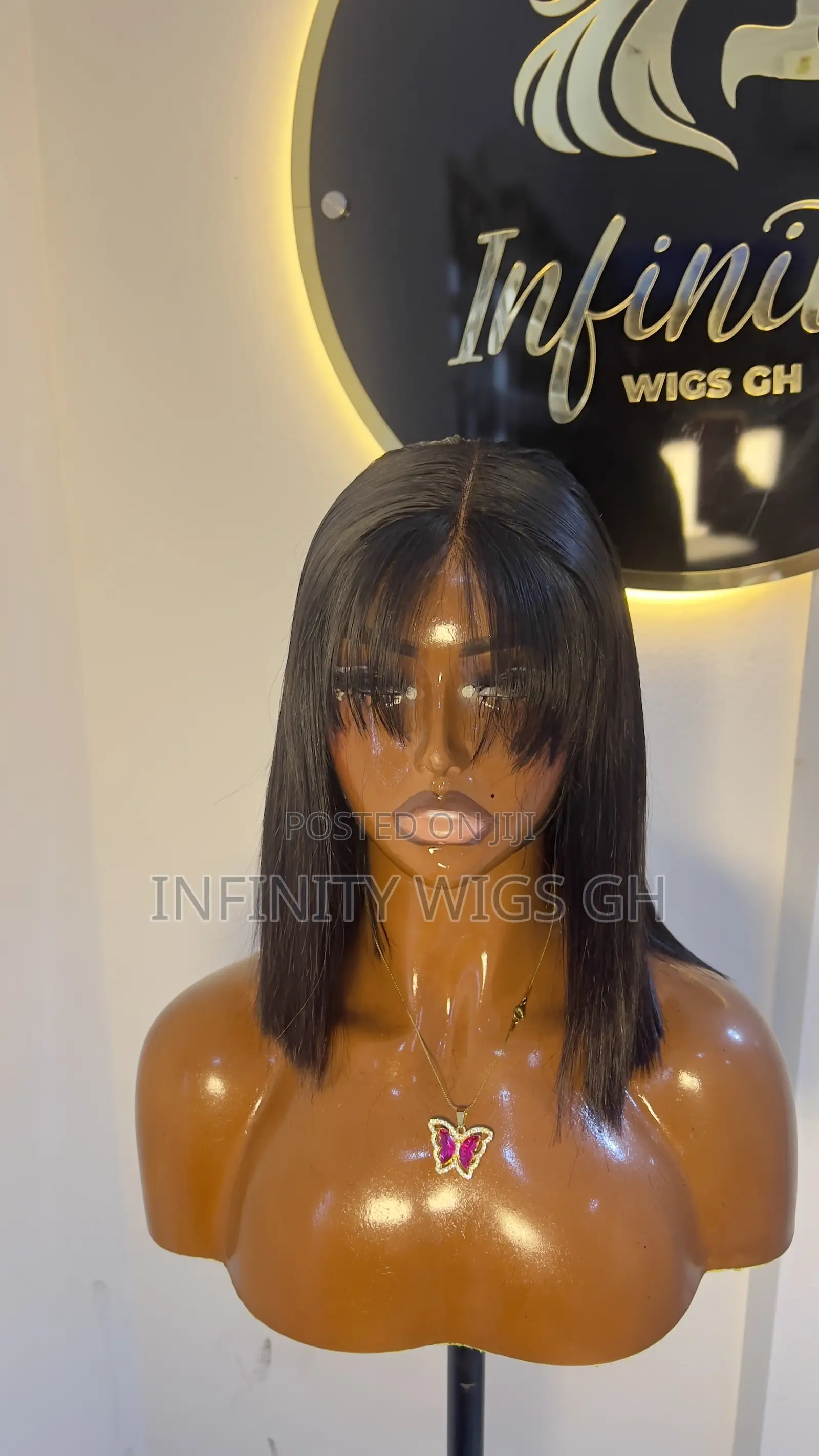 Fringe Wig Available Human Hair Double Drawn Unit