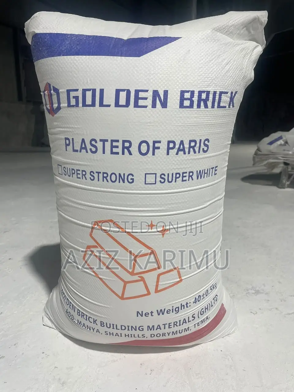Golden Brick POP CEMENT