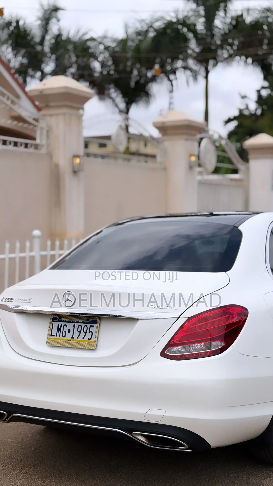 Mercedes-Benz C300 Luxury 4matic Sedan AWD (2.0L 4cyl 7A) 2017 Beige
