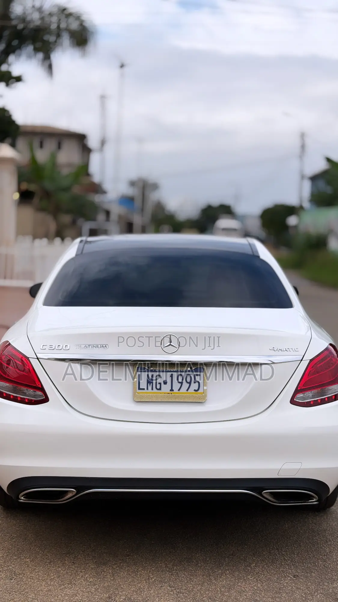 Mercedes-Benz C300 Luxury 4matic Sedan AWD (2.0L 4cyl 7A) 2017 Beige