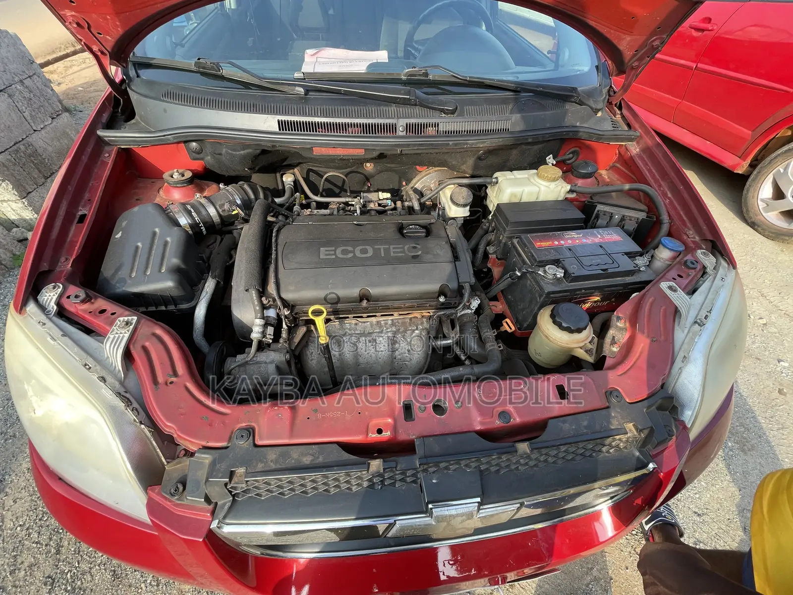 Chevrolet Aveo 2010 Red