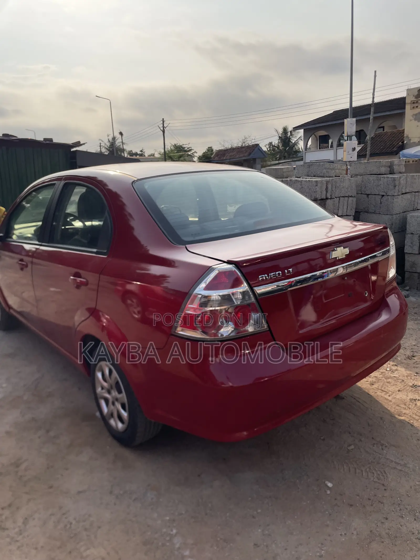 Chevrolet Aveo 2010 Red