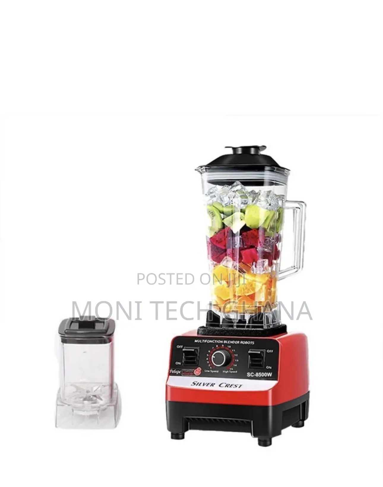 SILVER CREST 2L Industrial 8500W Food Crusher/Blender 2 in 1