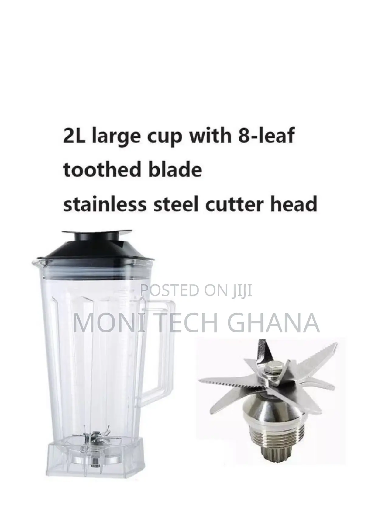 SILVER CREST 2L Industrial 8500W Food Crusher/Blender 2 in 1