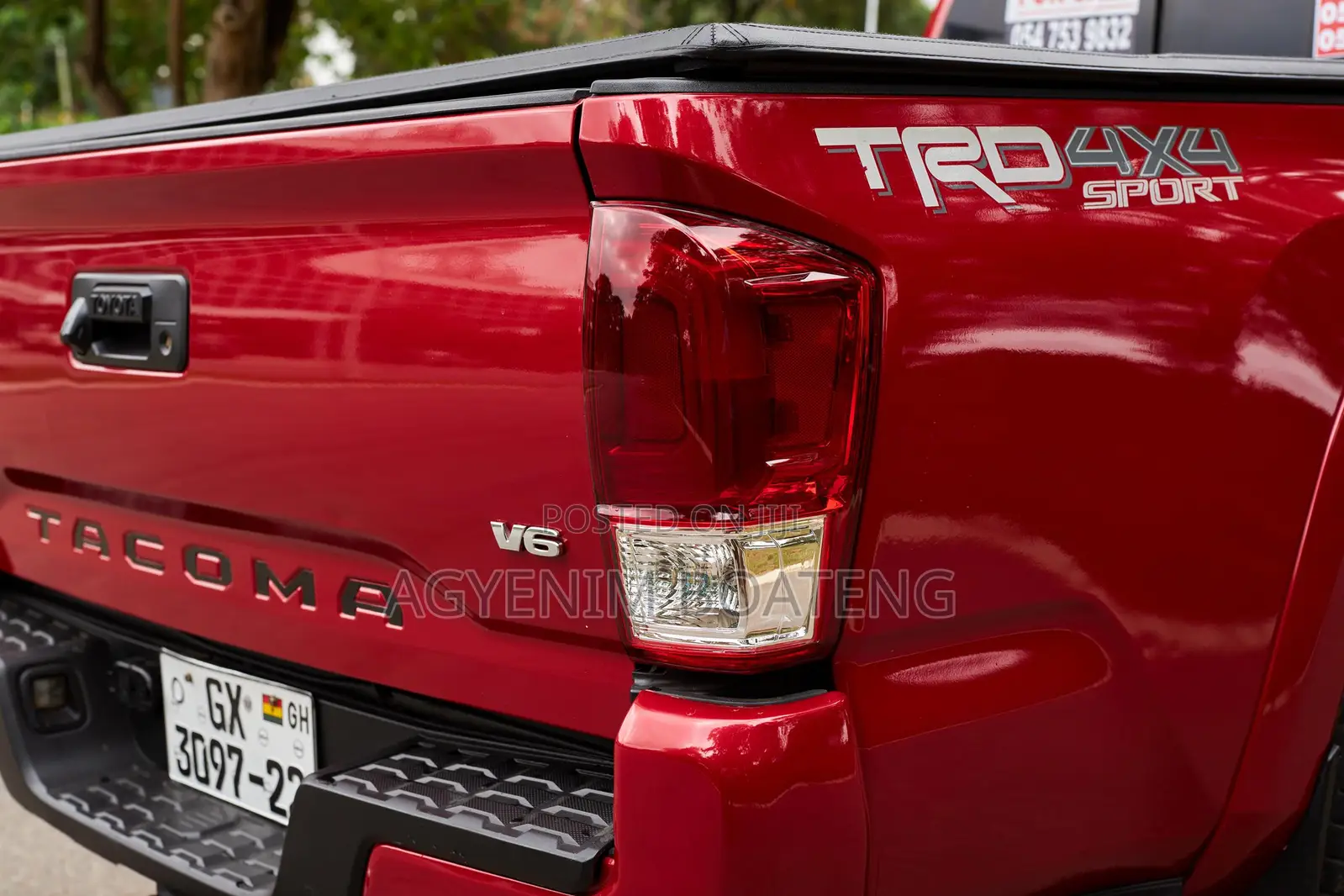 Toyota Tacoma TRD Sport 2018 Red