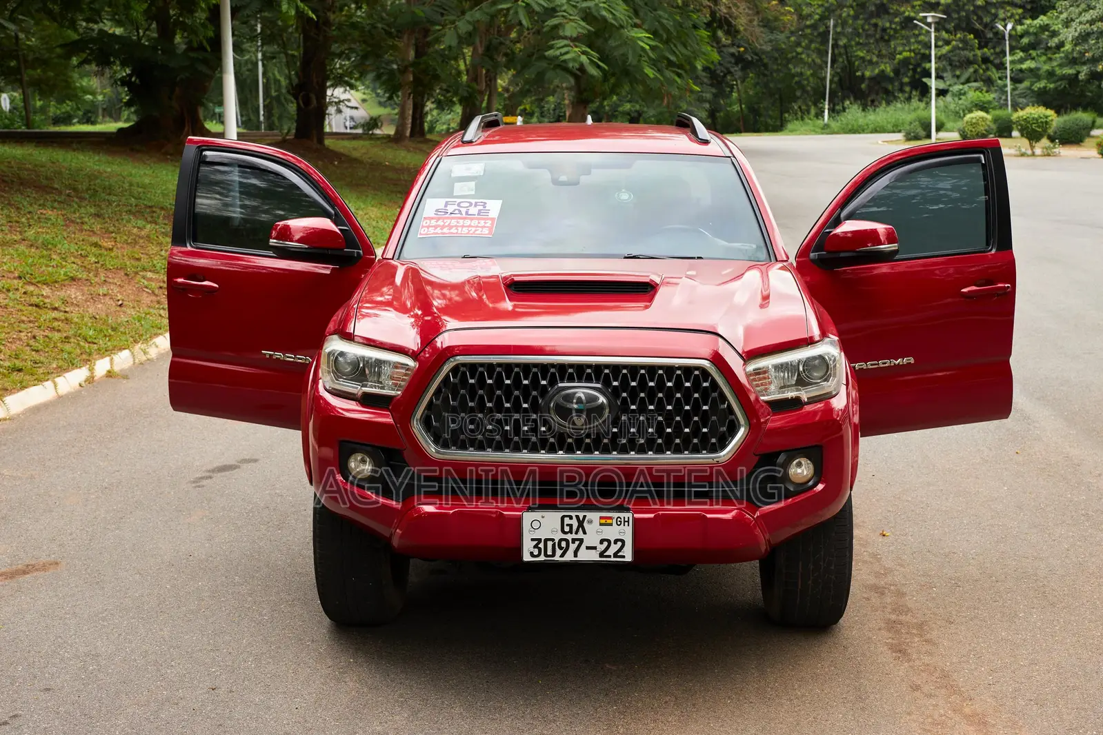 Toyota Tacoma TRD Sport 2018 Red