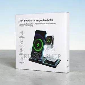 3 IN 1 Wireless Charger Foldeable