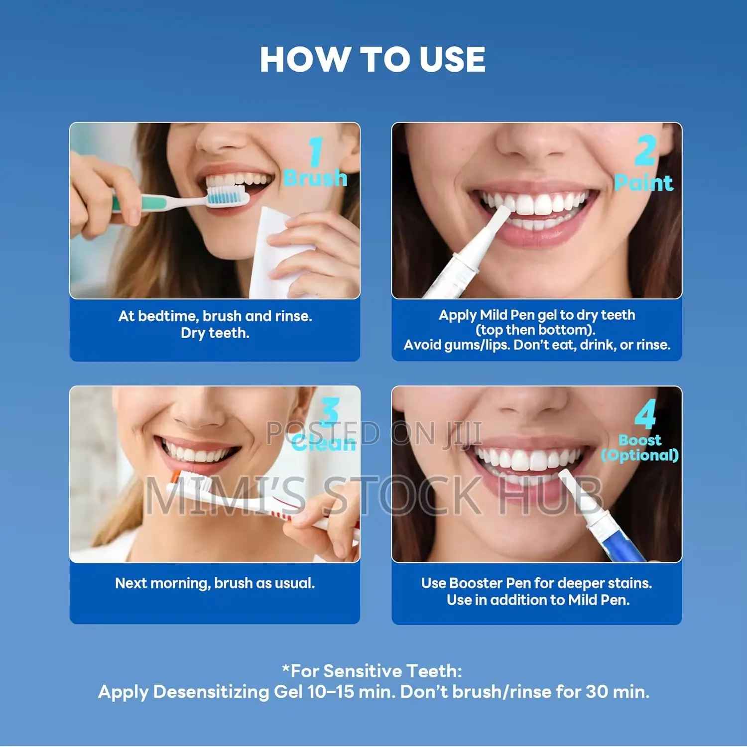 Instant Teeth Whitening Pen