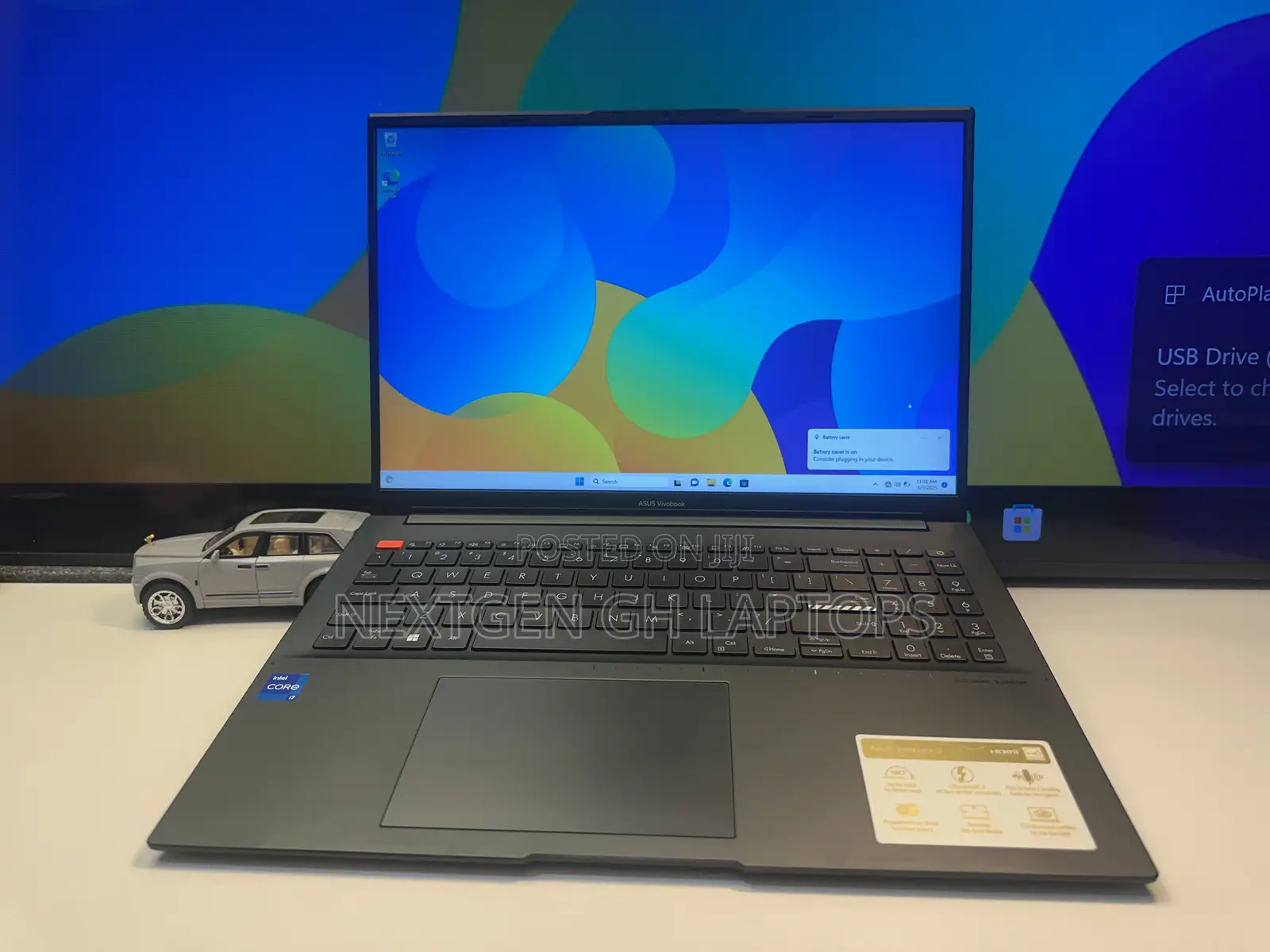 Laptop Asus Vivobook S 16 OLED 16GB Intel Core i7 SSD 512GB