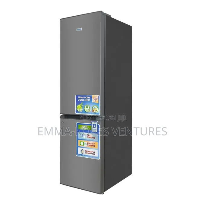 Bottom-Freezer-Refrigerator - 170 Liter - Grey