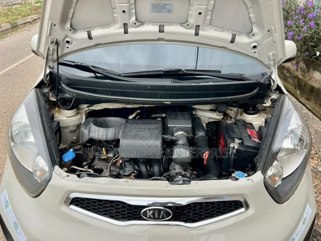Kia Morning 2014 White