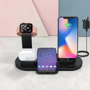 6 in Fast Wireless Charging Station for Multiple Devices(5511)