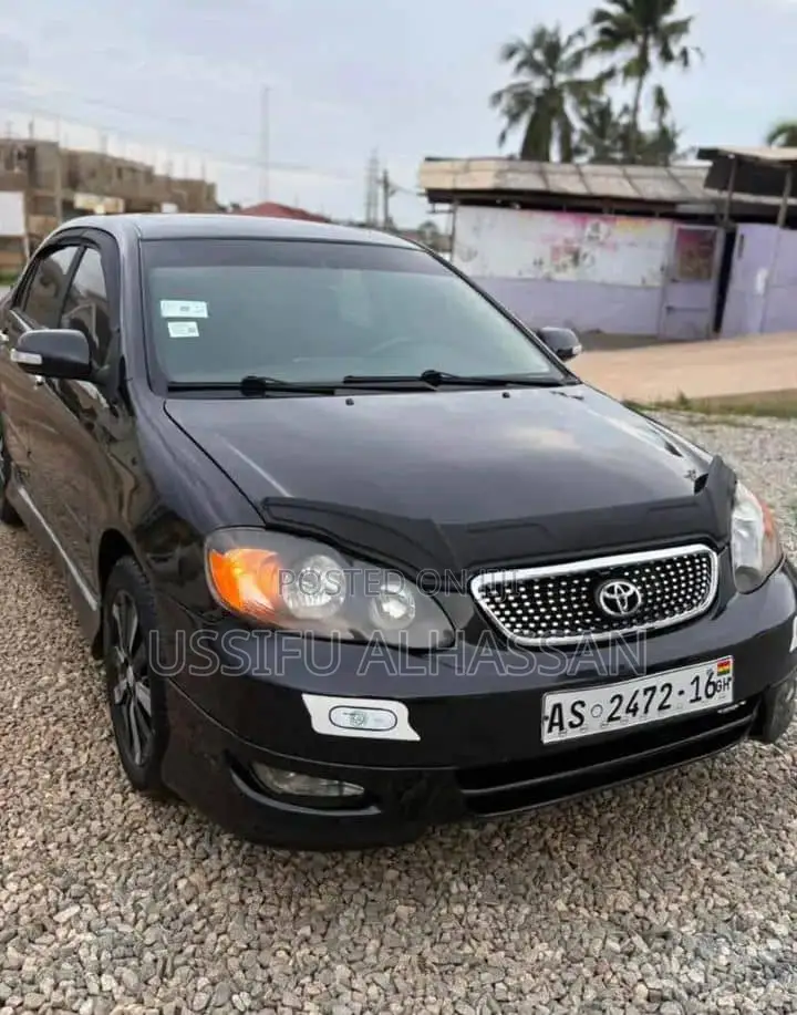 Toyota Corolla 1.8 VVTL-i TS 2006 Black
