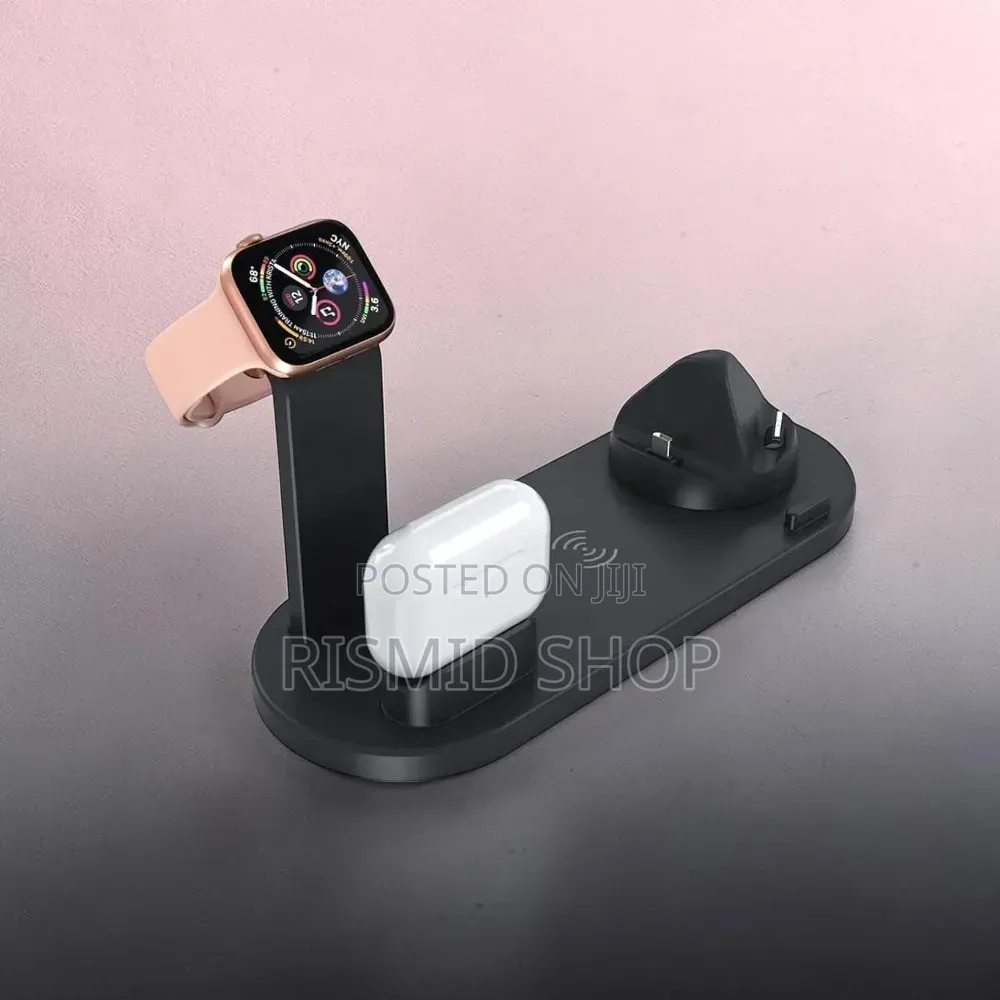 6 in Fast Wireless Charging Station for Multiple Devices(5511)