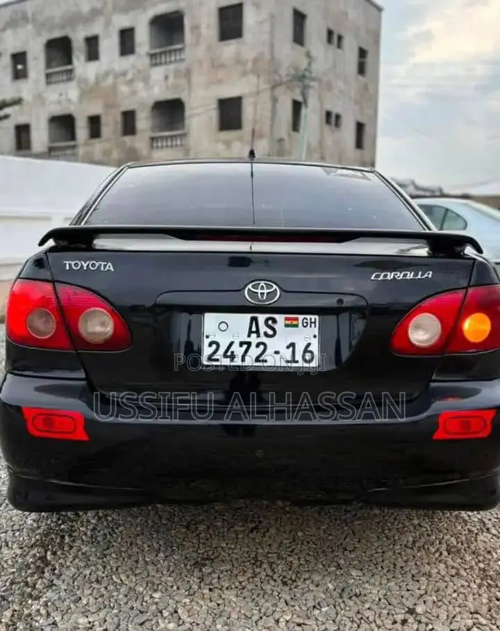 Toyota Corolla 1.8 VVTL-i TS 2006 Black