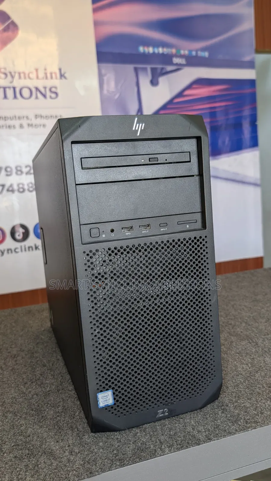 Desktop Computer HP Z2 G4 Tower 16GB Intel Core i7 HDD+SSD 1.5T