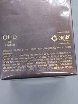 Oud De Arabia Perfume