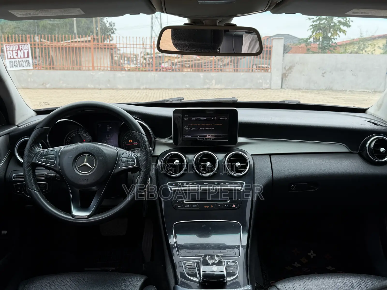 Mercedes-Benz C300 2015 Black