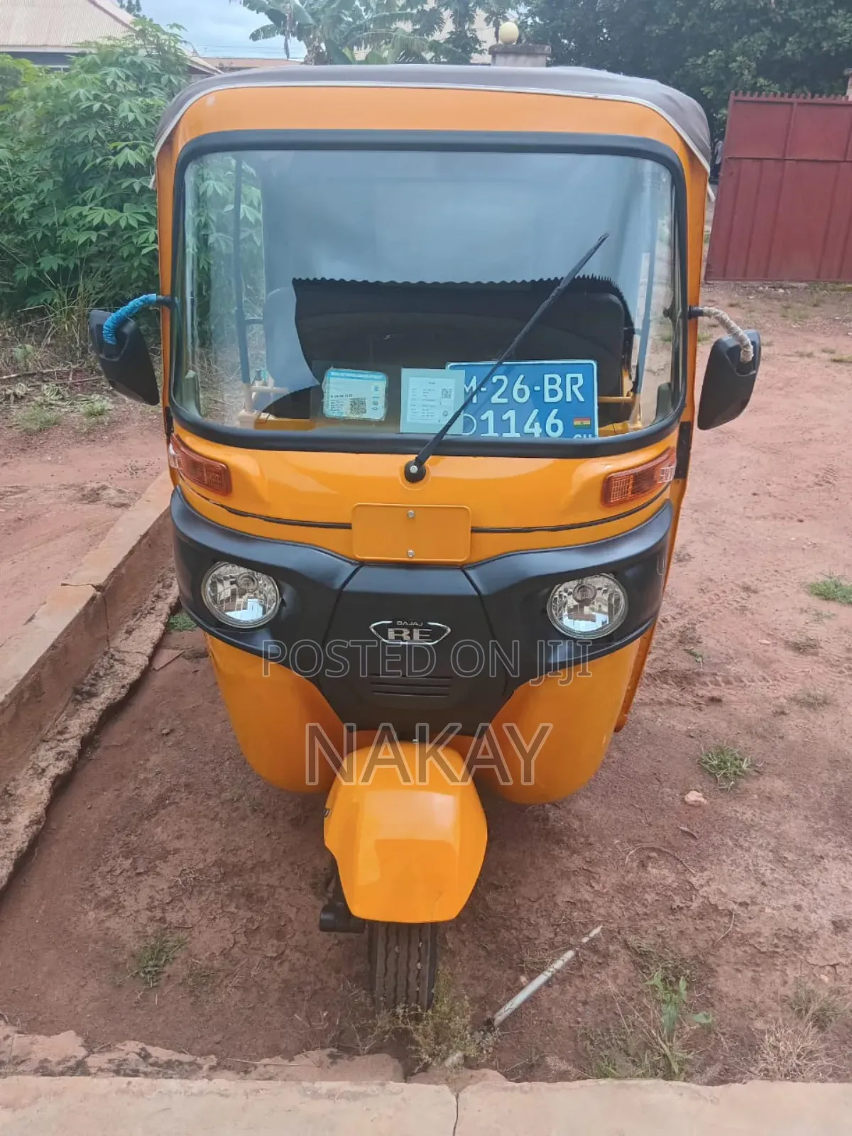 New Bajaj RE 2026 Yellow