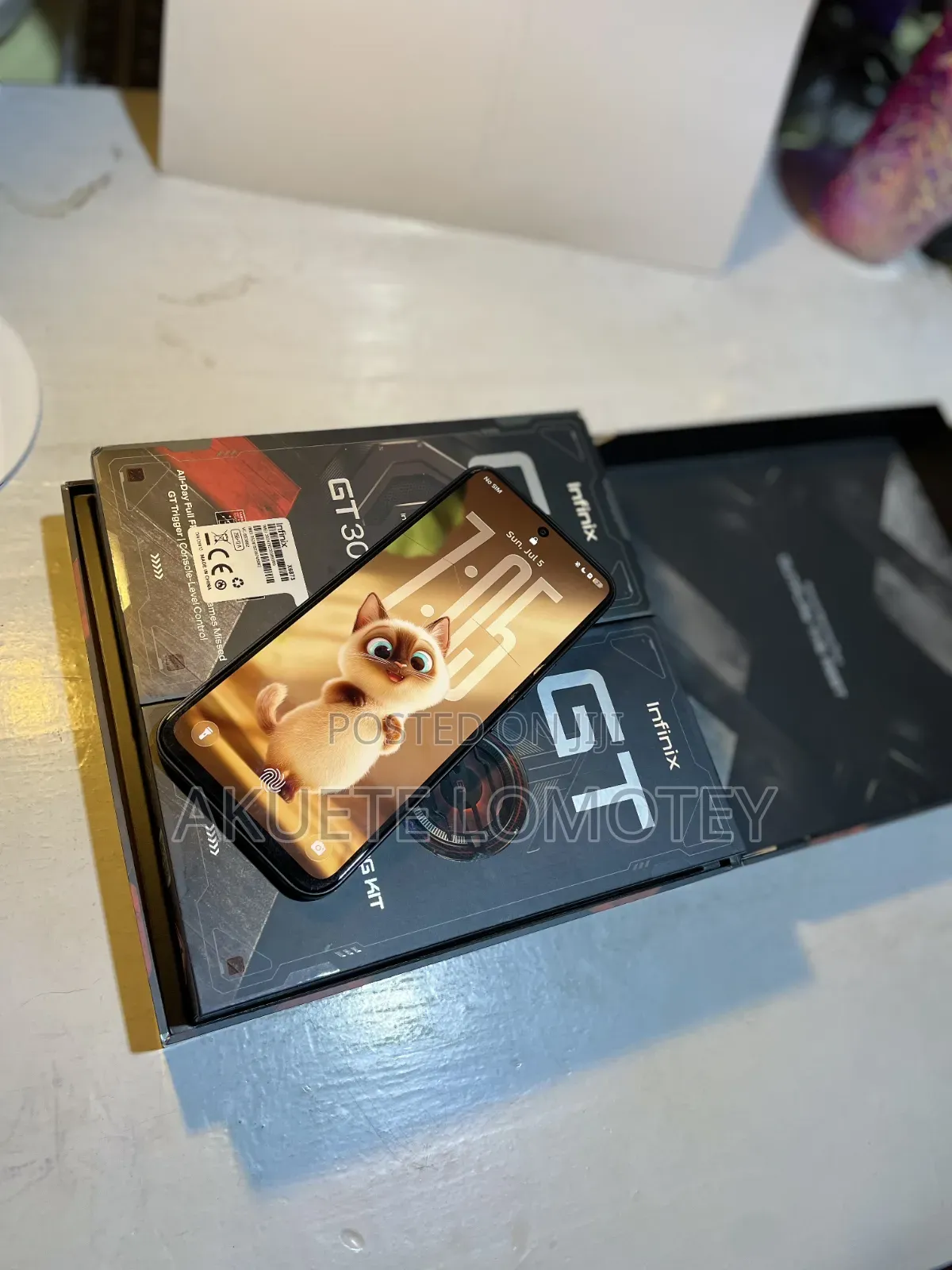 Infinix GT 30 Pro 256 GB Black