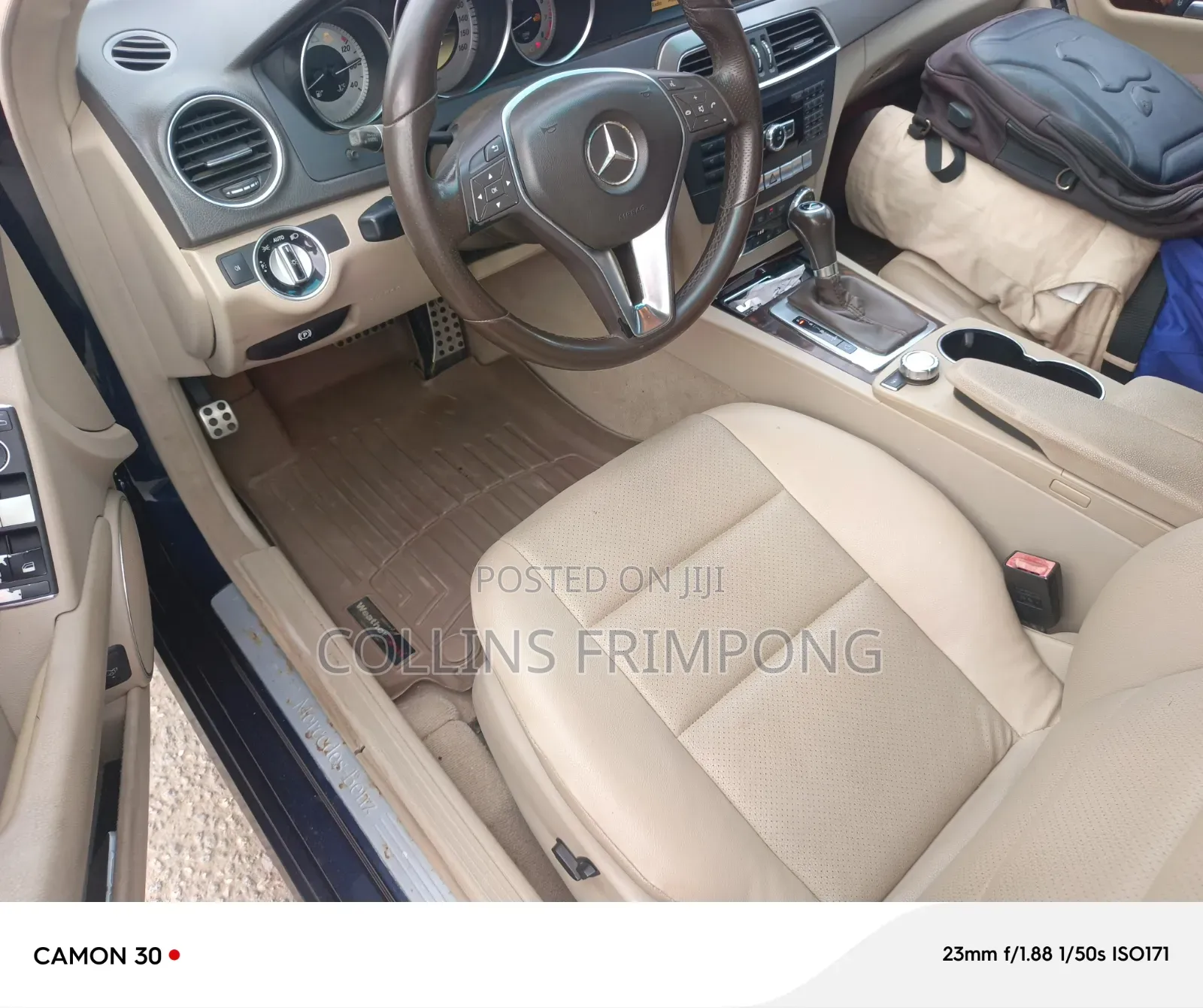 Mercedes-Benz C250 2012 Blue
