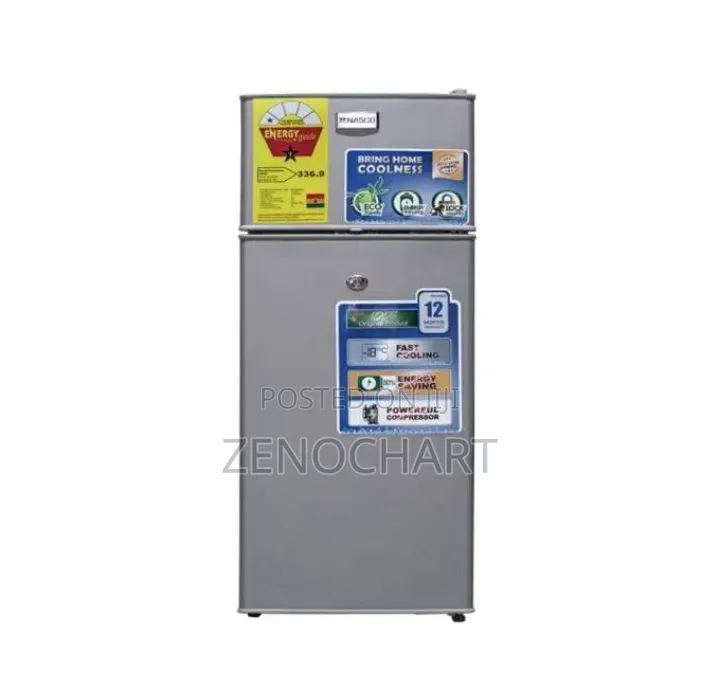Nasco NSF2-90FL Double Door Table Top Fridge