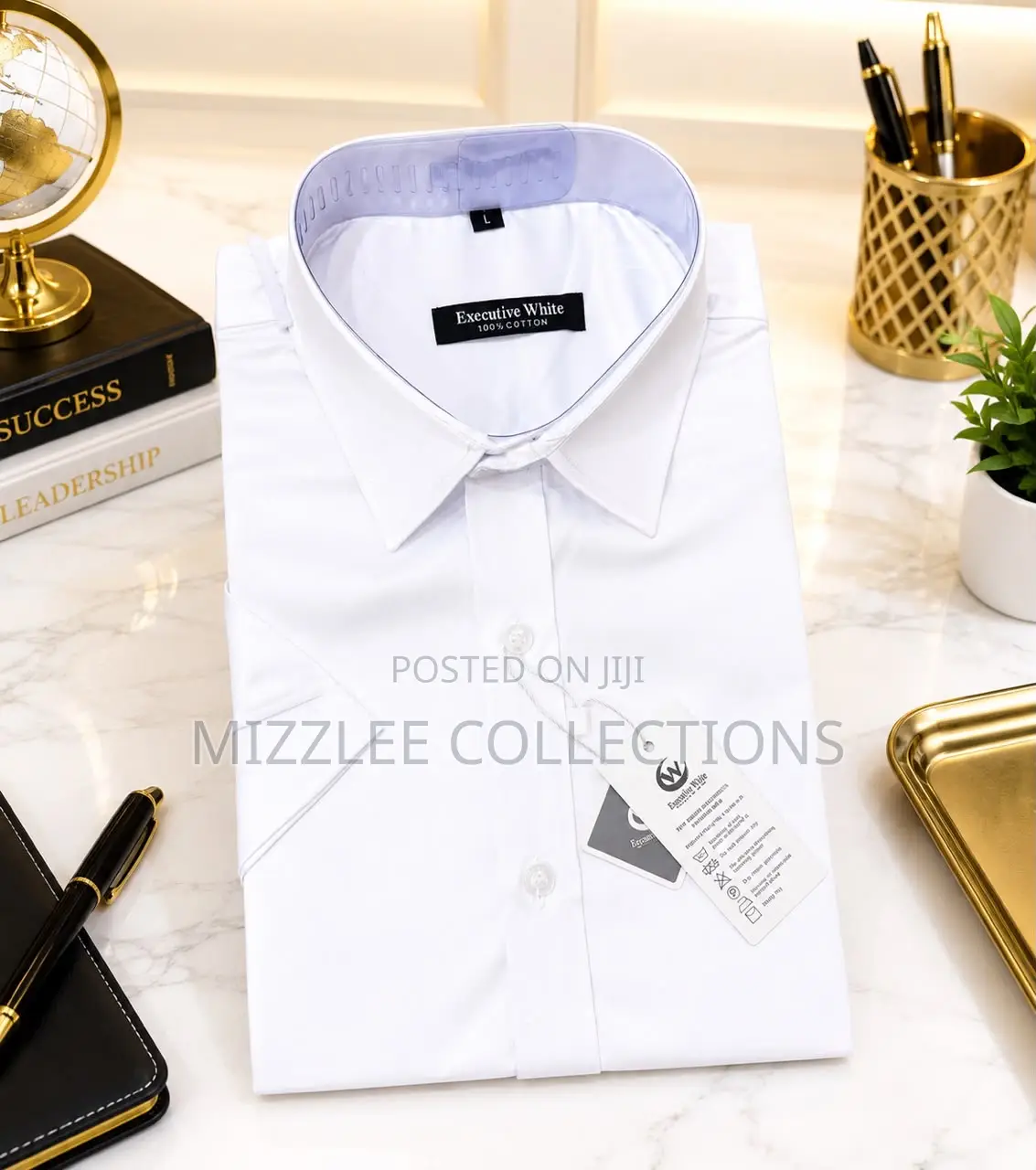 Quality White Short Sleeve Shirt for Men Available in M-2xl