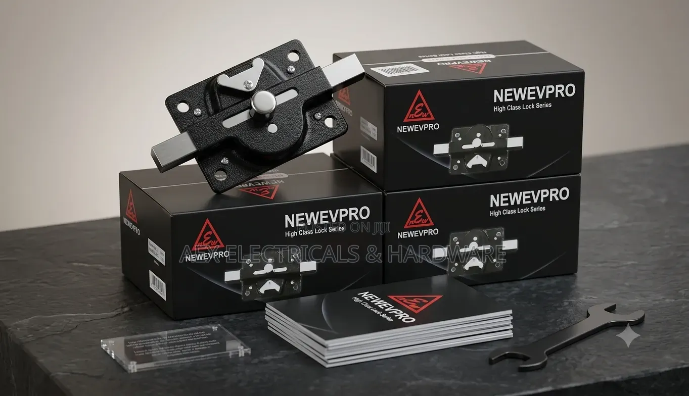 NEWEVPRO High Class Heavy Duty Gate Lock – Stainless Steel Bolt