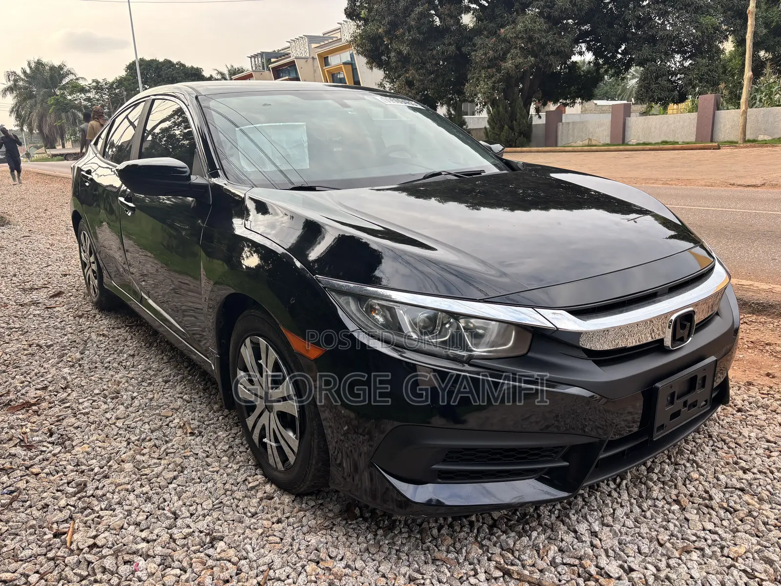 Honda Civic LX 4dr Sedan (2.0L 4cyl) 2016 Black