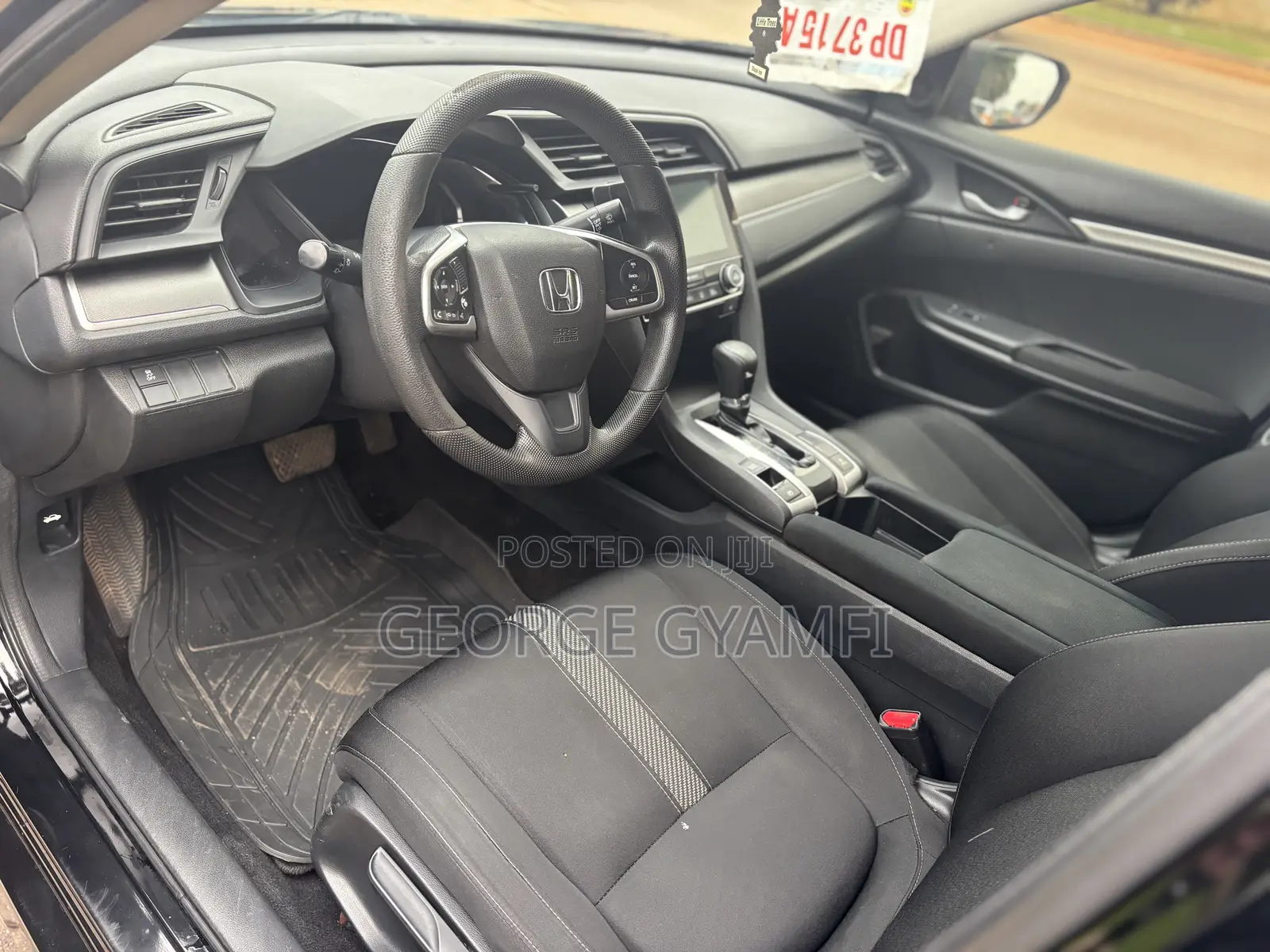 Honda Civic LX 4dr Sedan (2.0L 4cyl) 2016 Black