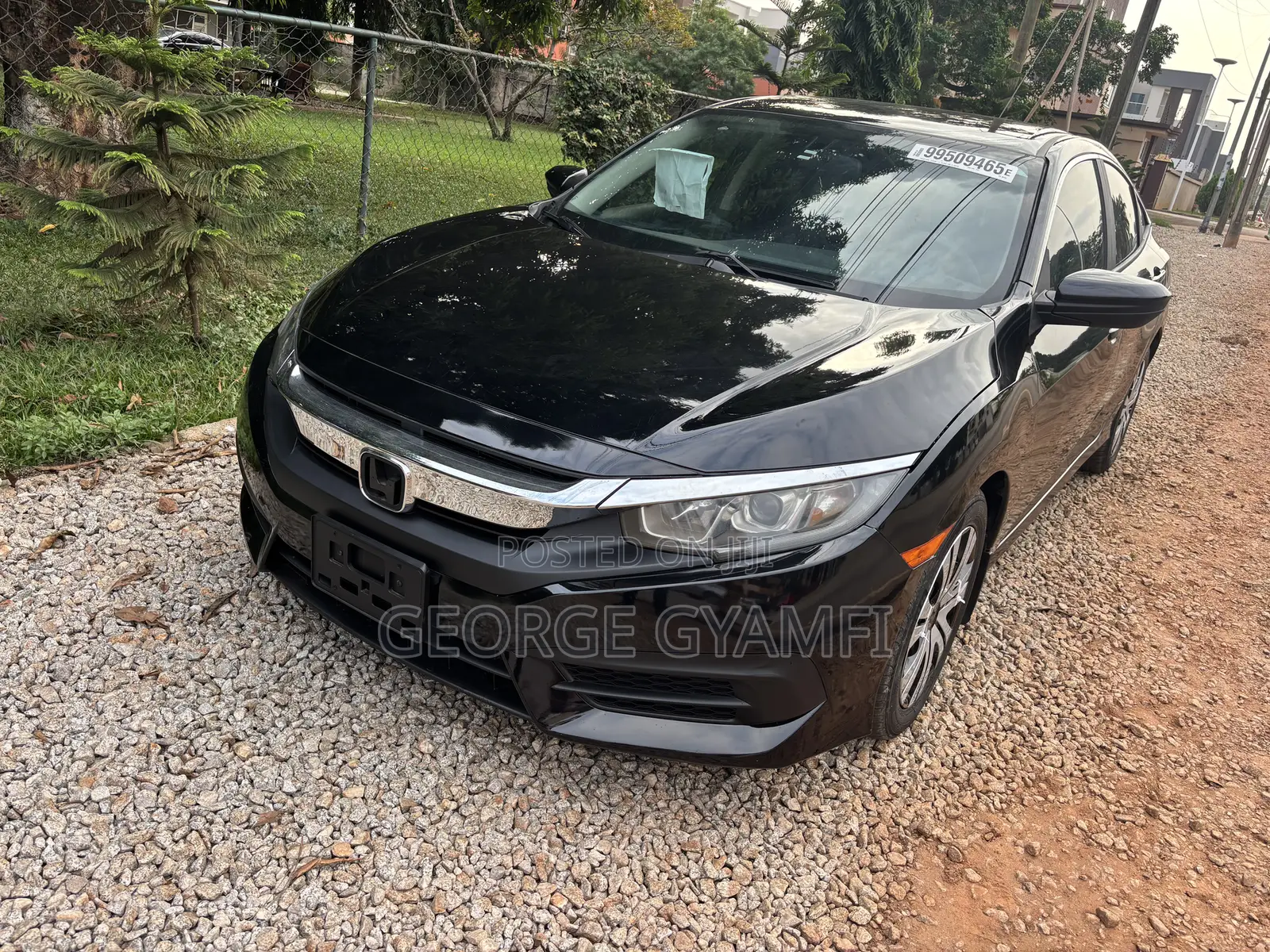 Honda Civic LX 4dr Sedan (2.0L 4cyl) 2016 Black
