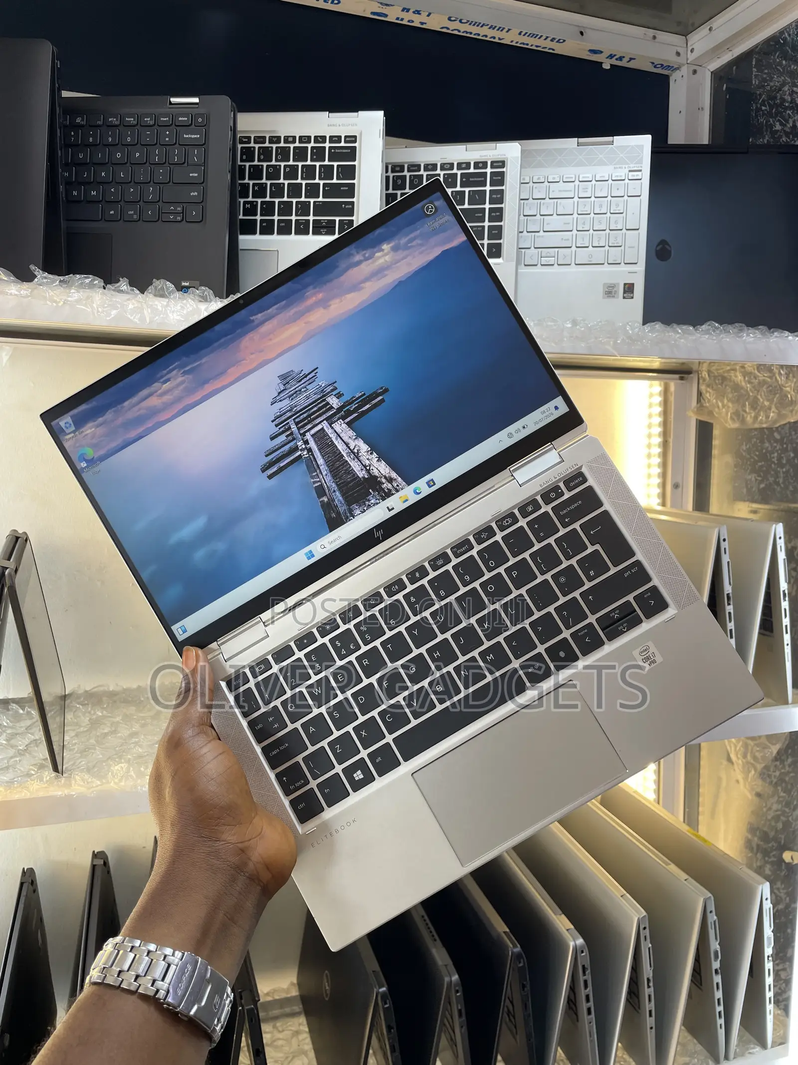 Laptop HP EliteBook x360 1030 G7 16GB Intel Core i7 SSD 512GB