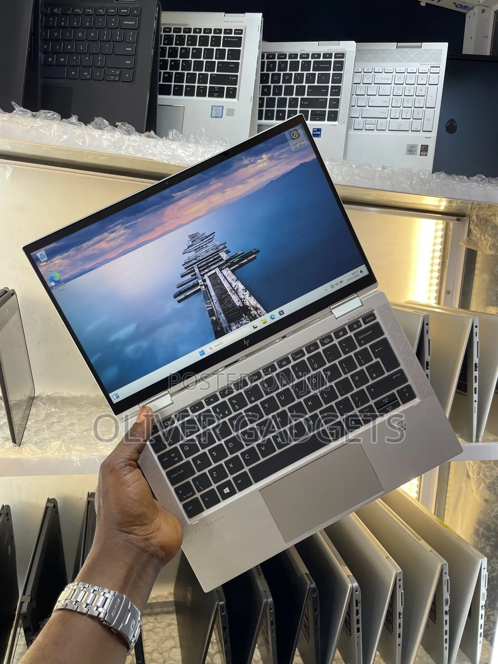 Laptop HP EliteBook x360 1030 G7 16GB Intel Core i7 SSD 512GB