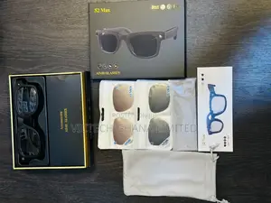 S2 Max Ai Smart Camera Glasses 3 in 1 Lens Transparent